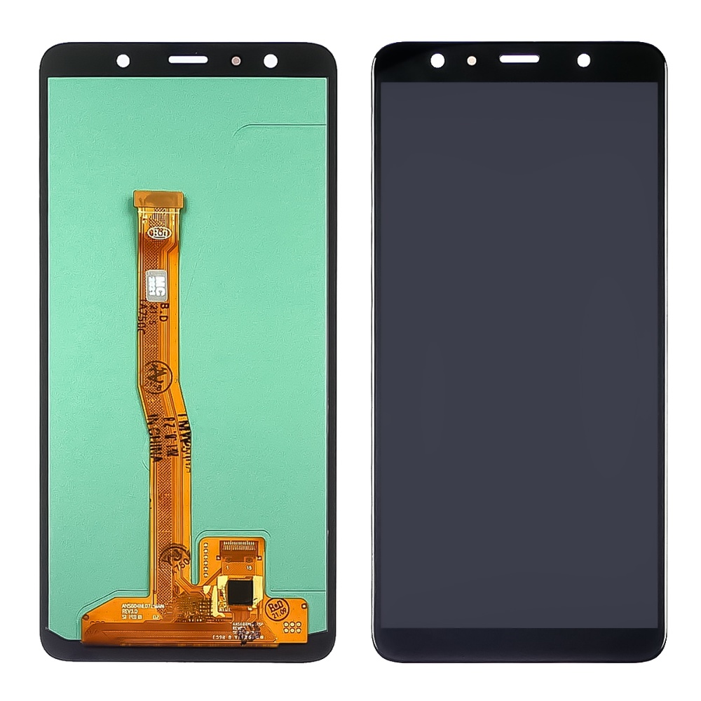 

Дисплей для Samsung A750 Galaxy A7 (2018) с чёрным тачскрином OLED