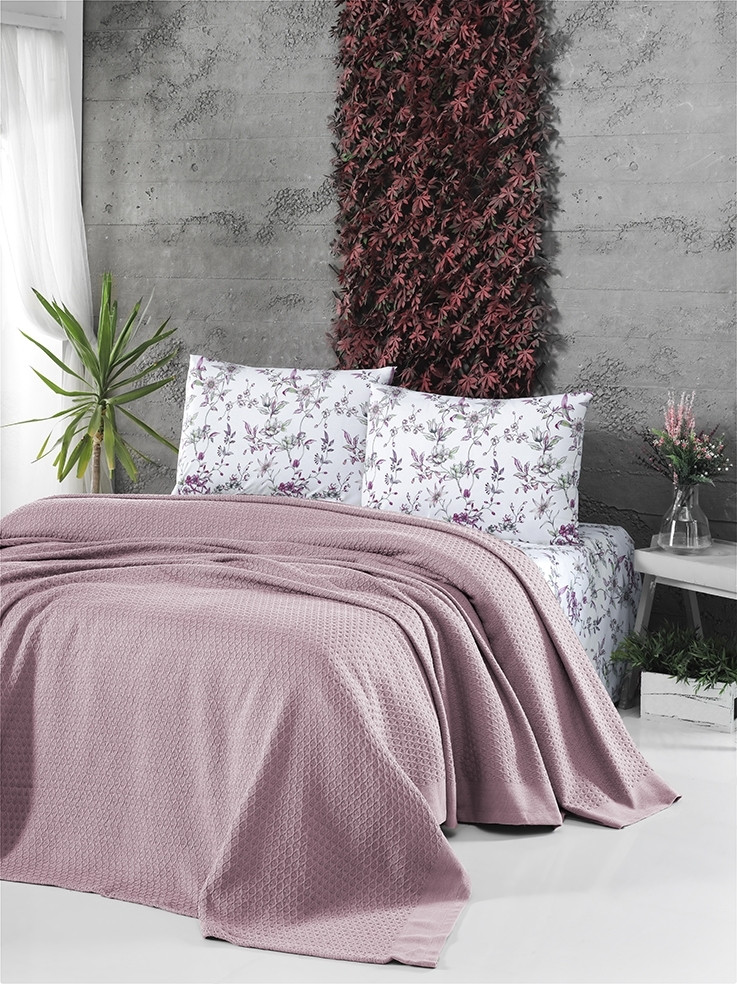 

Постельное белье с покрывалом First Choice - Deluxe Pike pudra евро