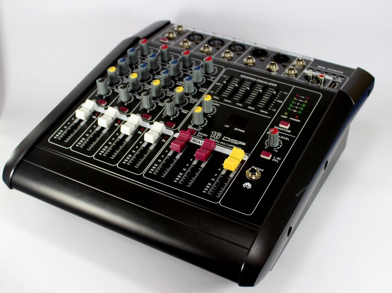 

Аудио микшер Mixer BT 5300D 4ch black канальный усилитель звука (DFGFD6786)