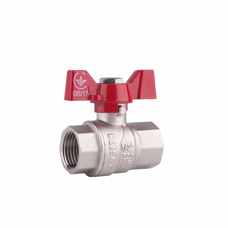 

Кран шаровой SD Forte 1" ВР для воды (бабочка) (70685)