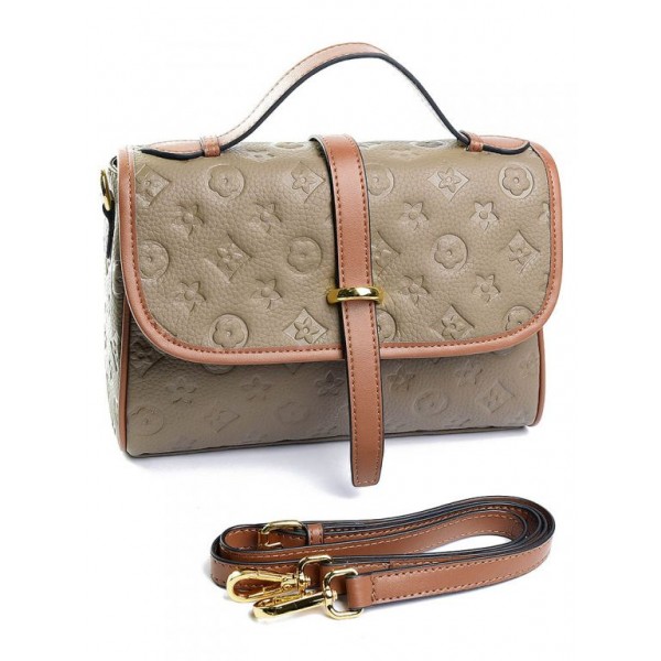 

Сумка-клатч кожаная женская M-bag 18895 Khaki
