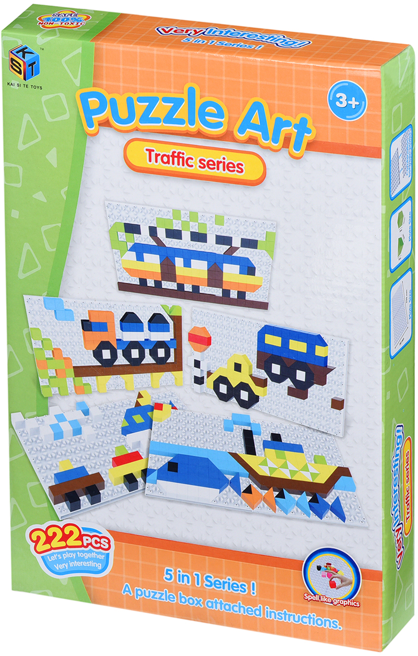 

Мозаика Same Toy Puzzle Art Traffic series 222 элемента (5991-4Ut)