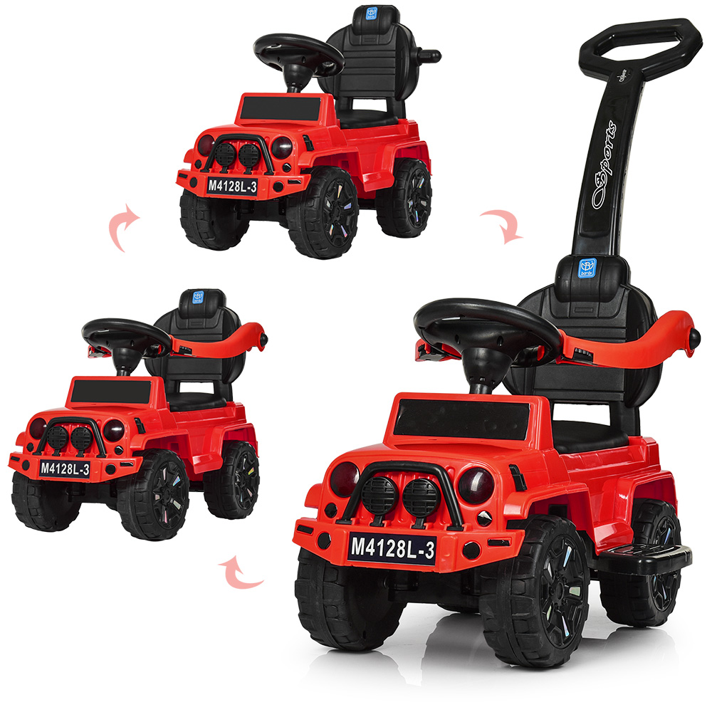 

Каталка-толокар Bambi M 4128L-3 Red (M 4128L)