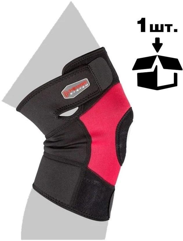 

Наколенник спортивный Power System PS-6012 XL Black-red