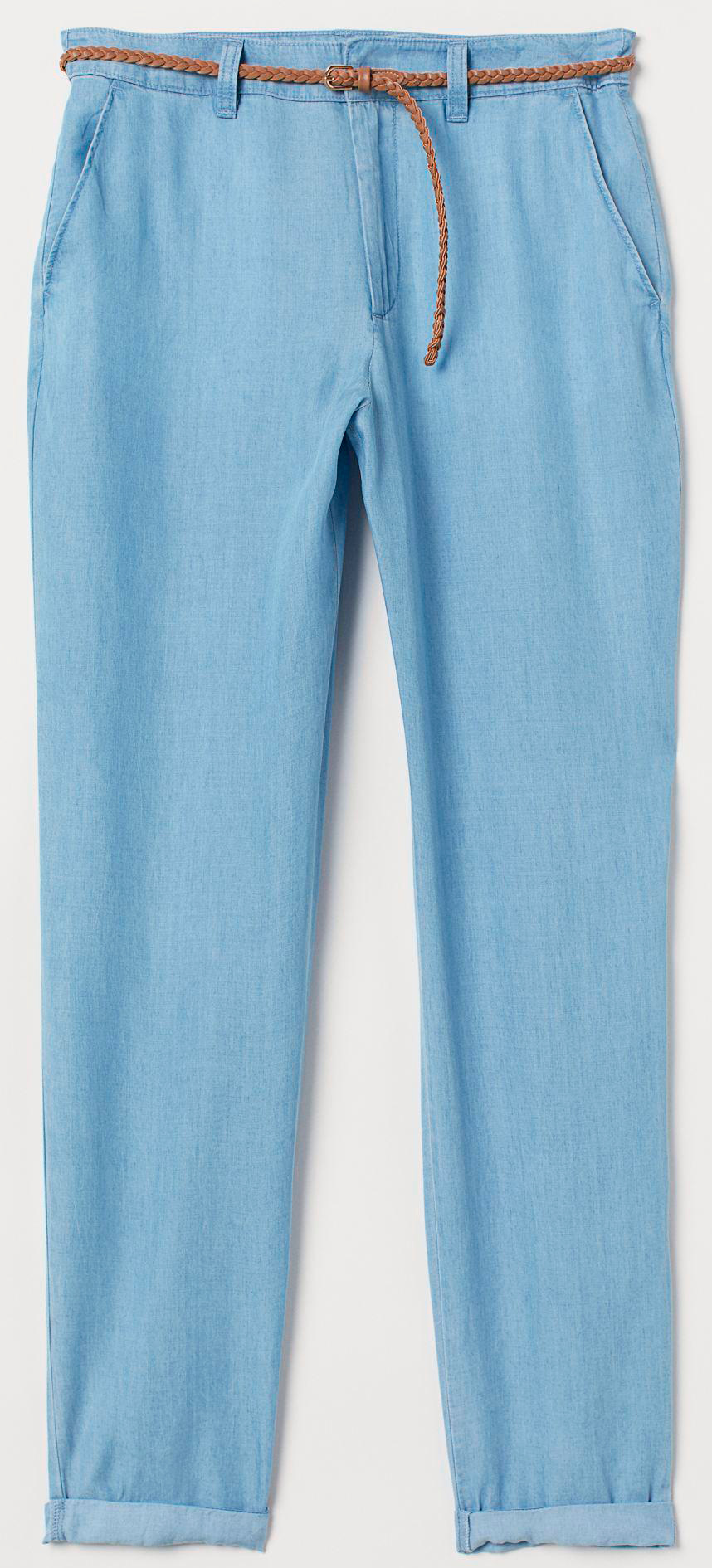 

Брюки H&M XAZ179918KZWW 40 Голубые