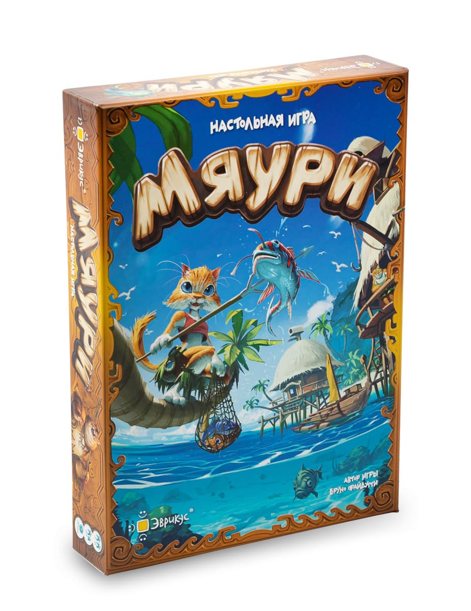 

Настольная игра Эврикус Мяури (Miaui) (BG-11060)