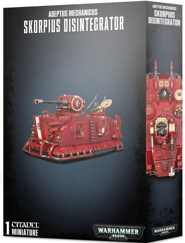 

Настольная игра Games Workshop Adeptus Mechanicus Scorpius Disintegrator Warhammer 40000 (99120116023)