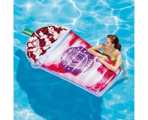 

Матрас надувной 198х107 Ягодный Коктейль Intex 58777 Berry Pink Splash