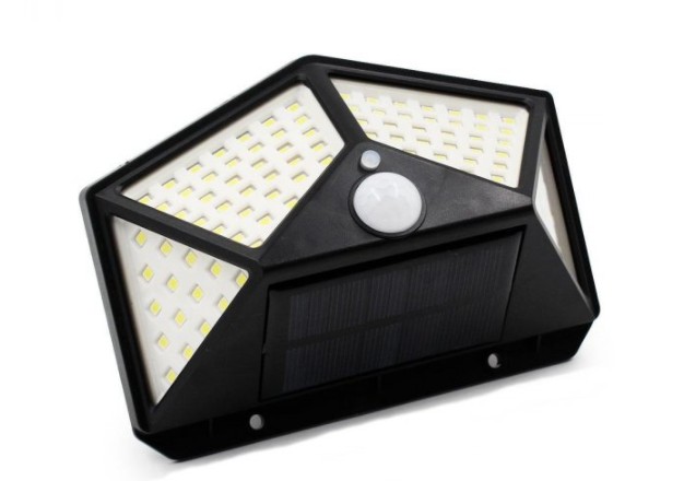 

Фонарь Навесной с датчиком движения BL CL 100 -100led + solar