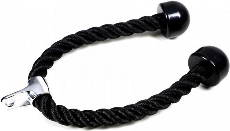 

Канатна тяга LiveUp pull rope 63х6 см чорний