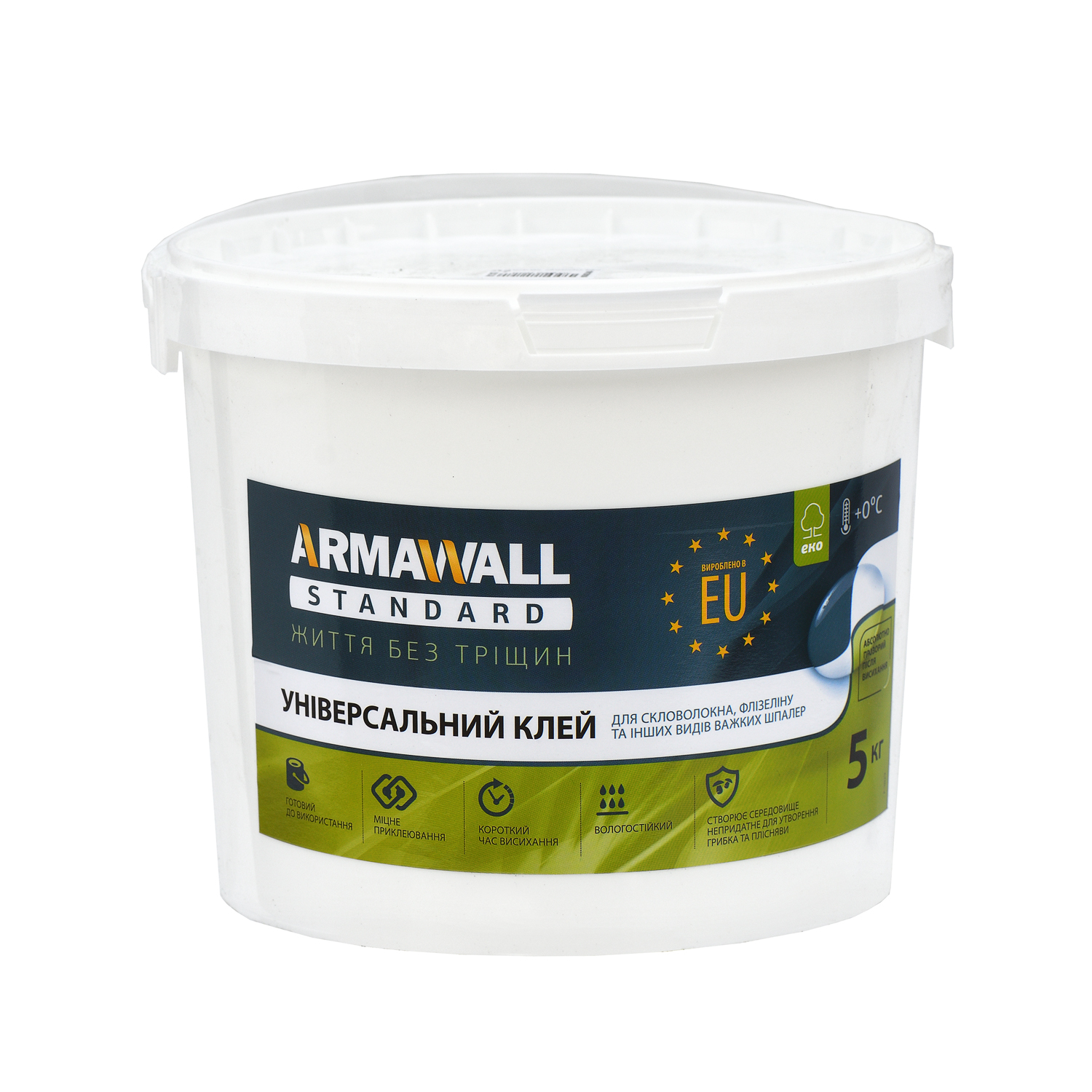 

Готовий до використання клей для шпалер ARMAWALL standard 5 кг