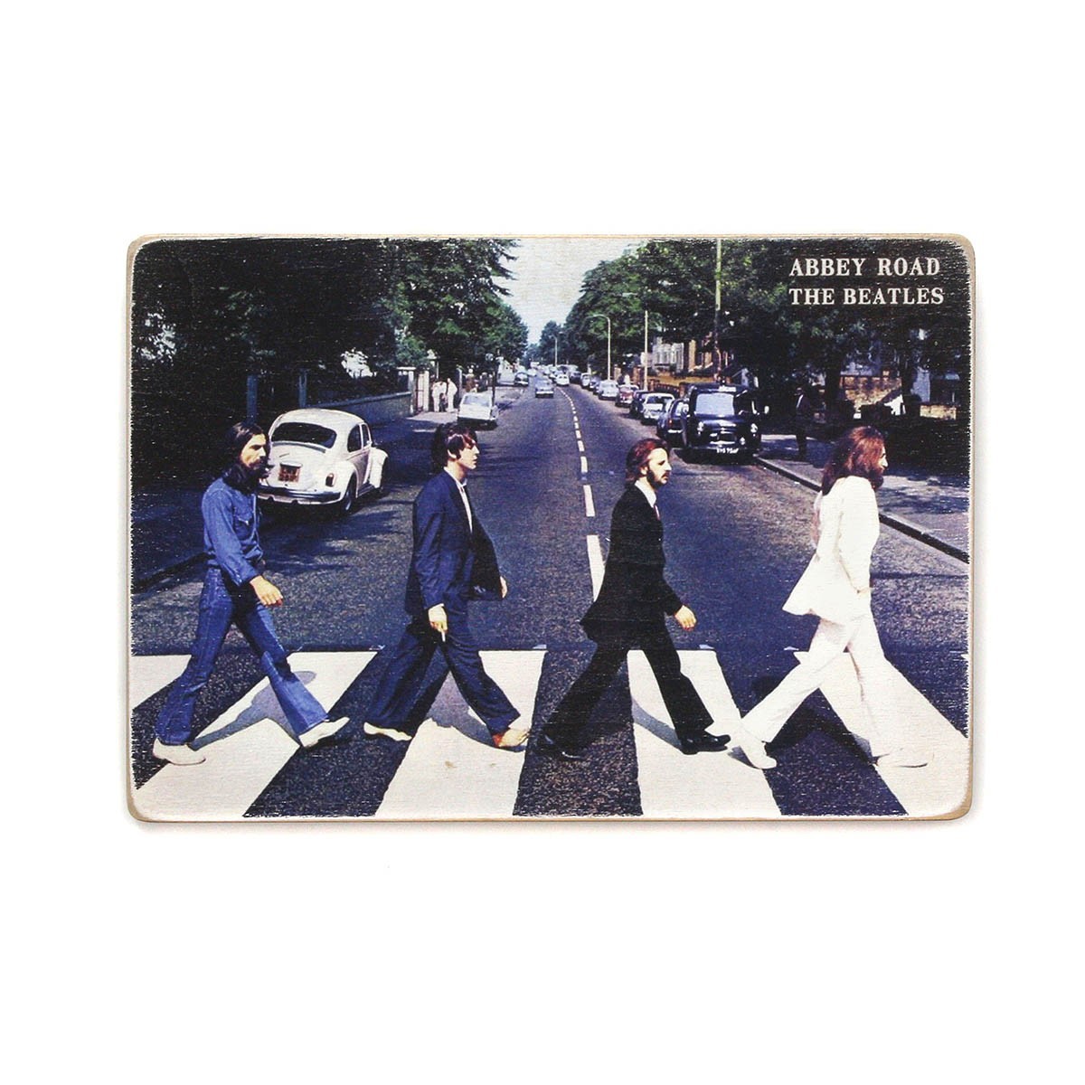 

Деревянный постер Wood Posters "The Beatles. Битлз. Эбби Роуд" (A1 формат, фанера)