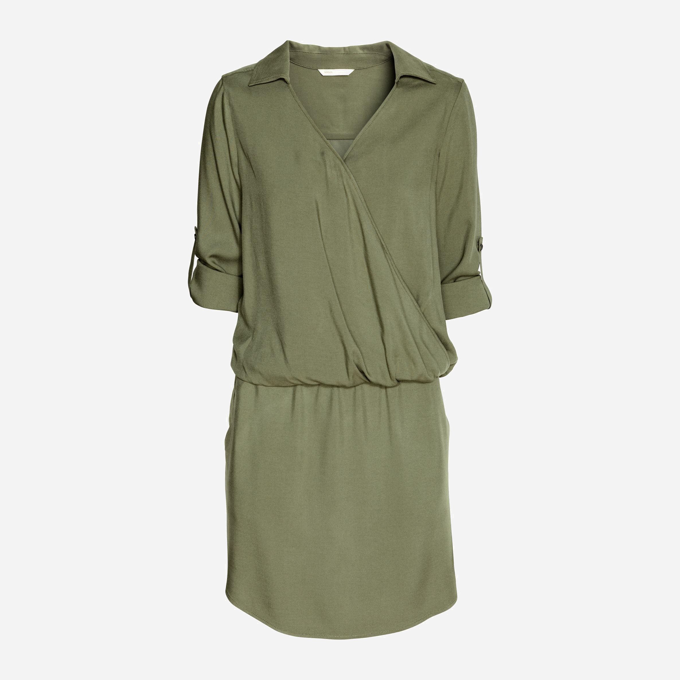 

Платье для кормящих мам H&M Mama XAZ146001ZSLO  Хаки, Платье для кормящих мам H&M Mama XAZ146001ZSLO S Хаки