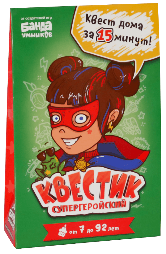 

Настольная игра Банда умников Квестик супергеройский. Катя (УМ157)