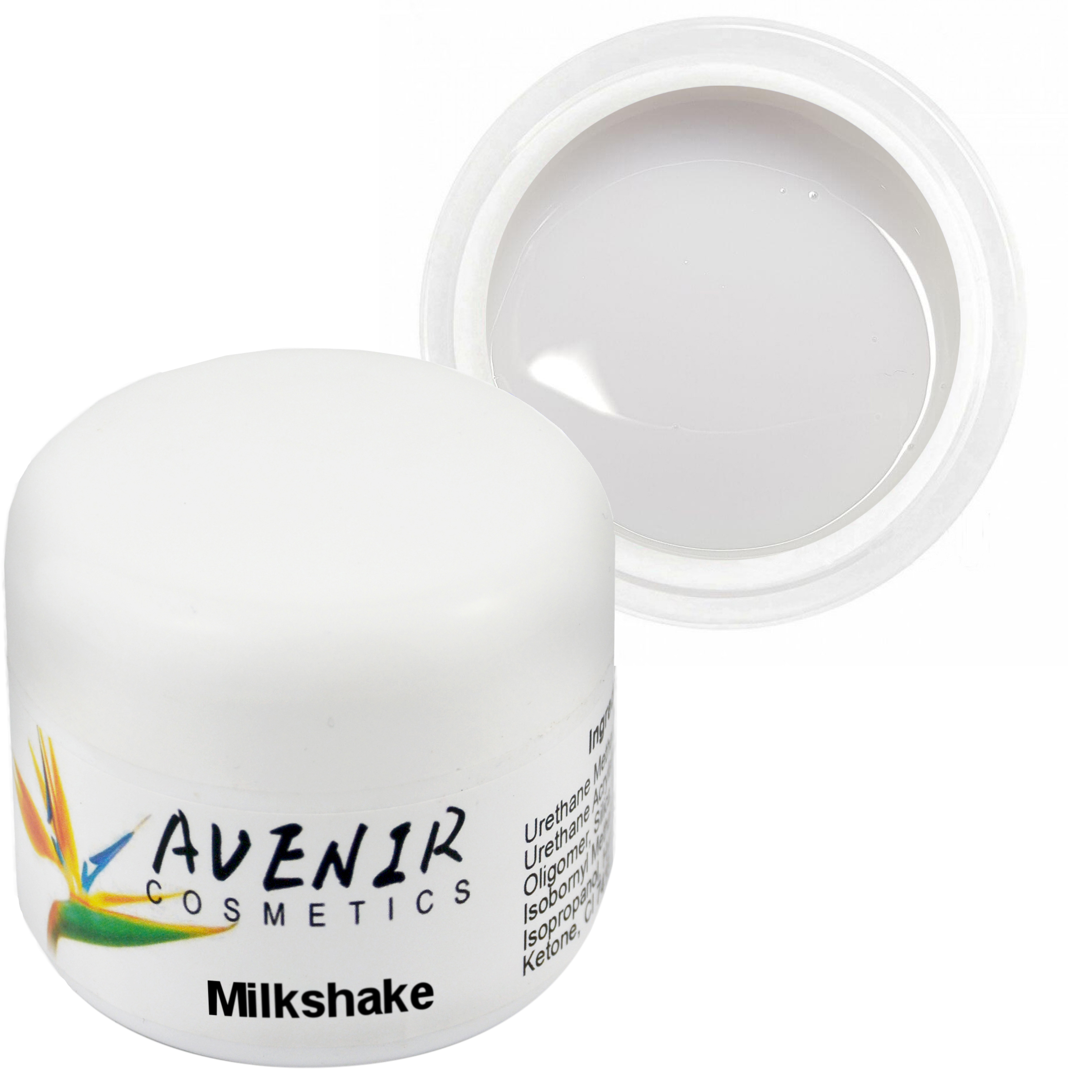Гель для наращивания ногтей Avenir Cosmetics Молочный Milkshake 30 мл ...