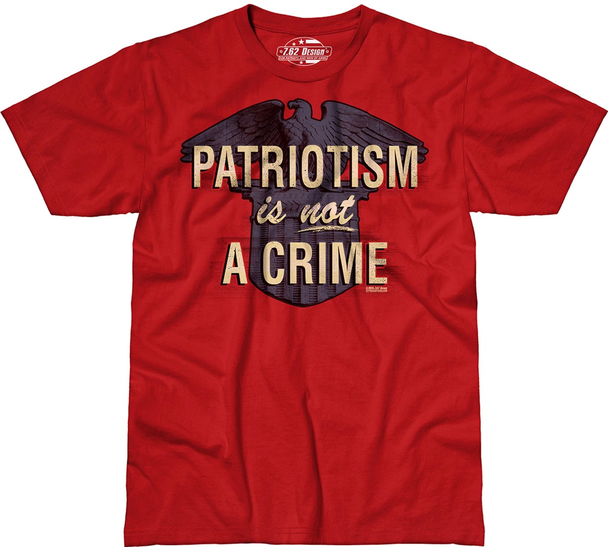 

Футболка 7.62 Design Patriotism Is Not A Crime 762-001-555RD  Красная, Футболка 7.62 Design Patriotism Is Not A Crime 762-001-555RD S Красная