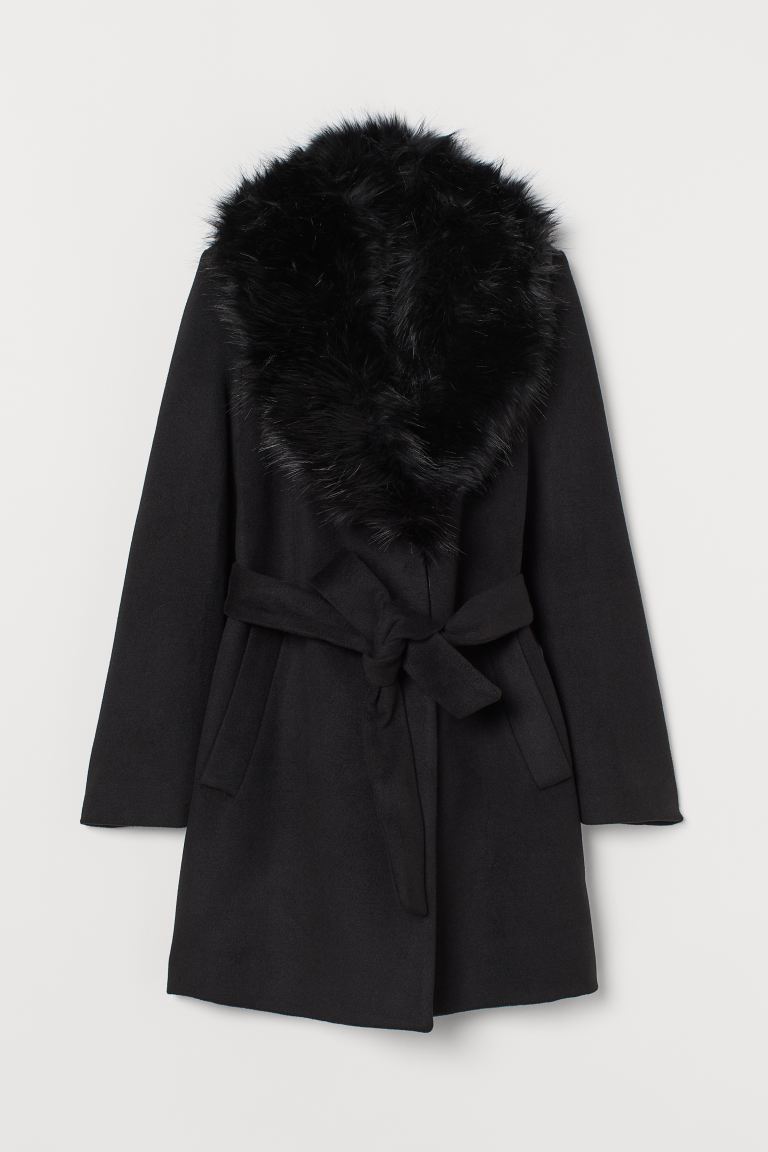 

Пальто H&M  Черный, Пальто H&M 46 Черный