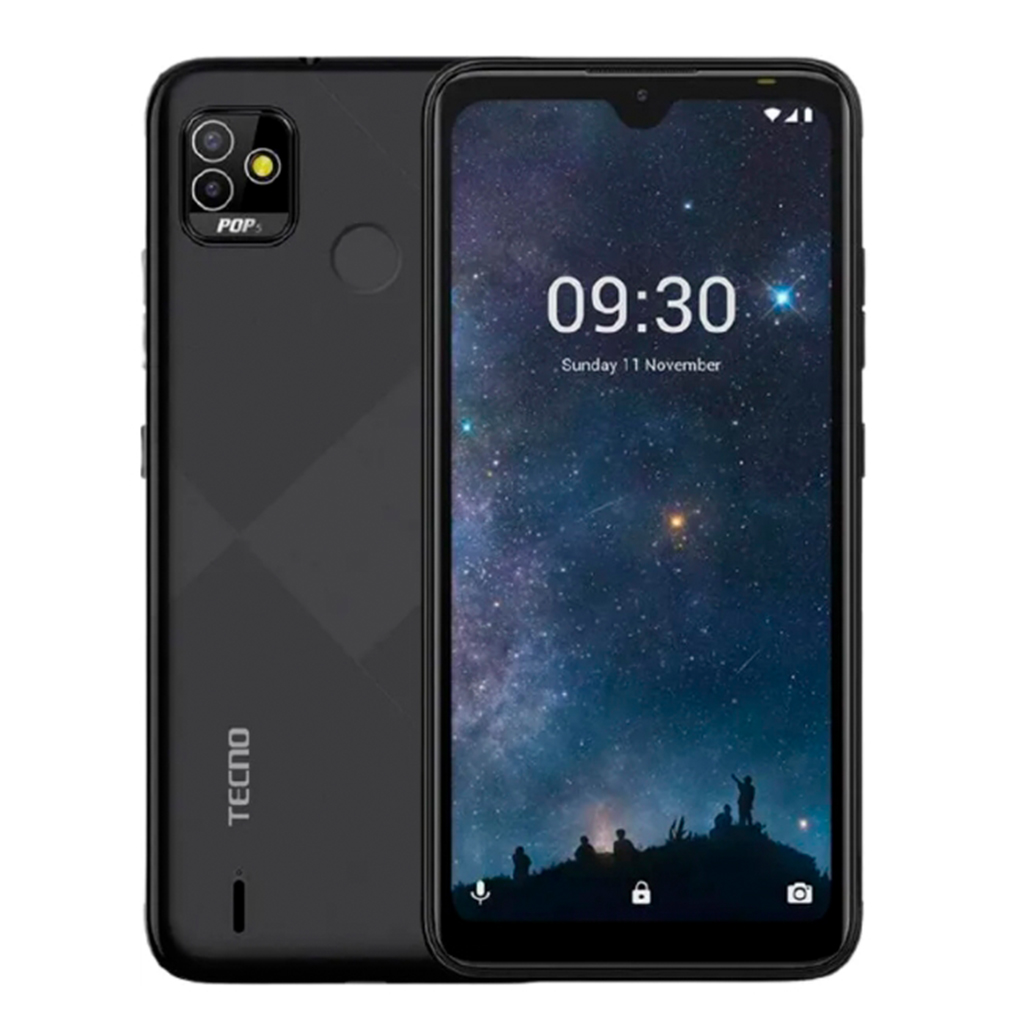 

Смартфон Tecno POP 5 BD2p 2/32Gb Dual SIM (Obsidian Black) UA-UCRF [64677]