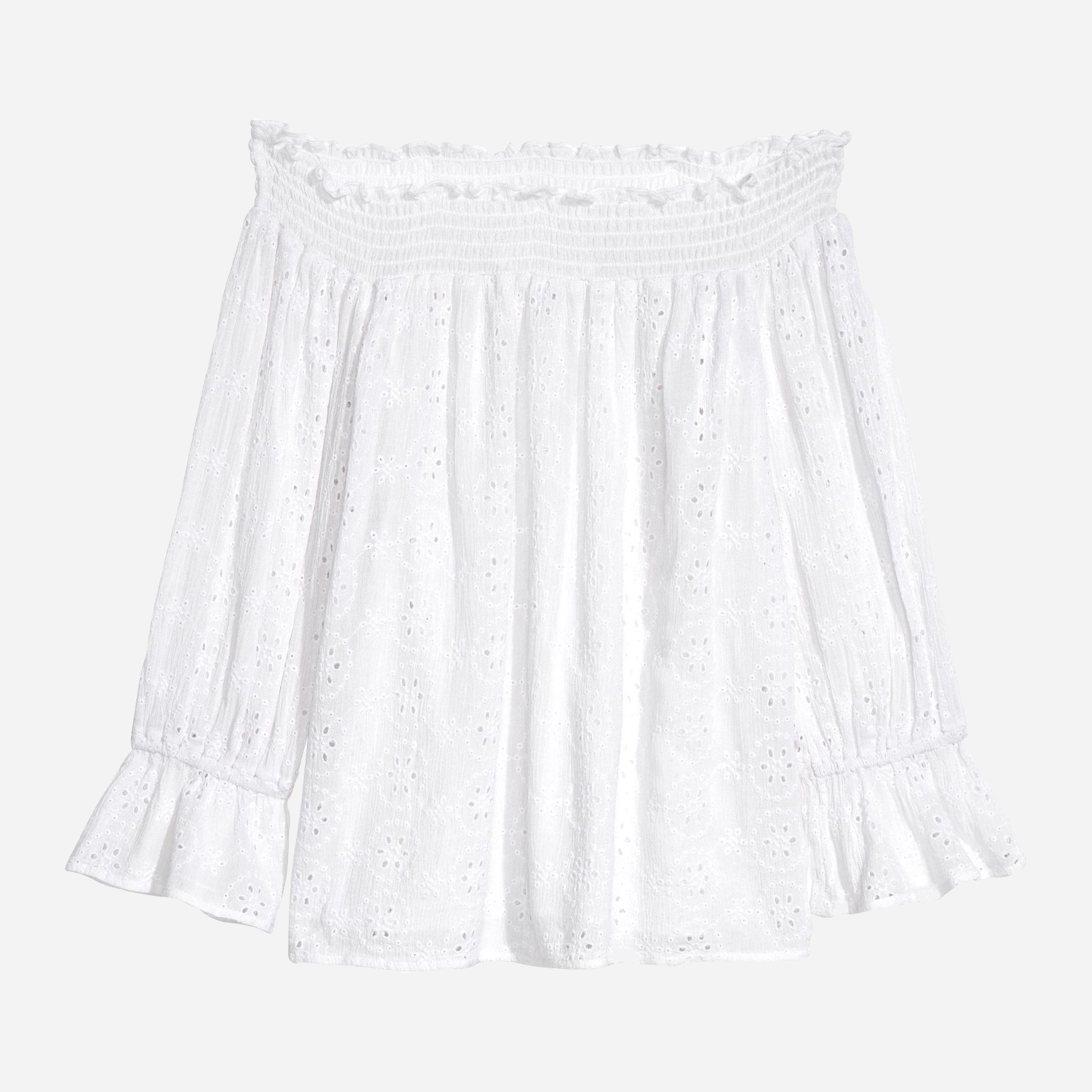 

Топ H&M XAZ173108BAEW  Белый, Топ H&M XAZ173108BAEW 36 Белый