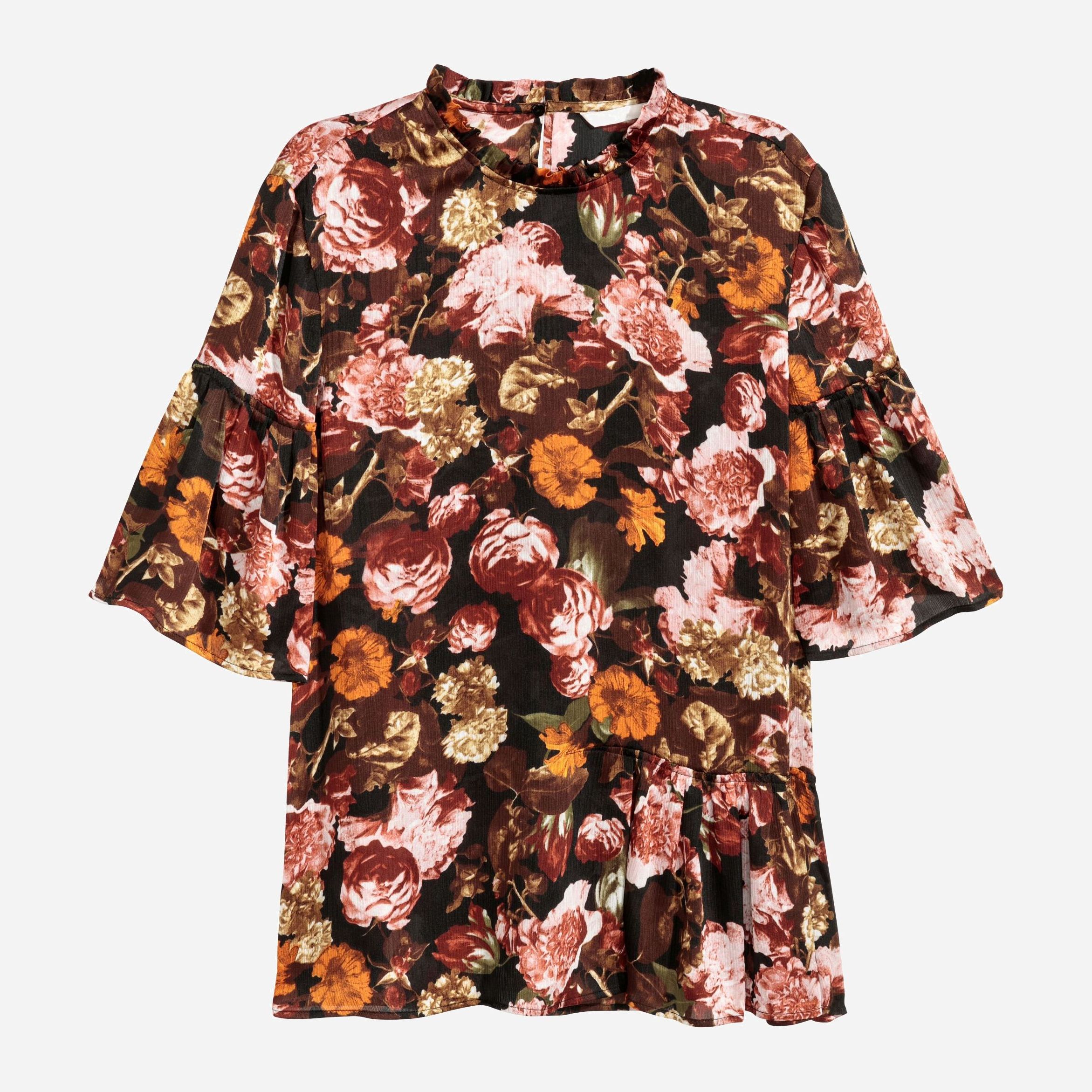 

Блузка H&M XAZ127840MTEC  Черная, Блузка H&M XAZ127840MTEC 36 Черная