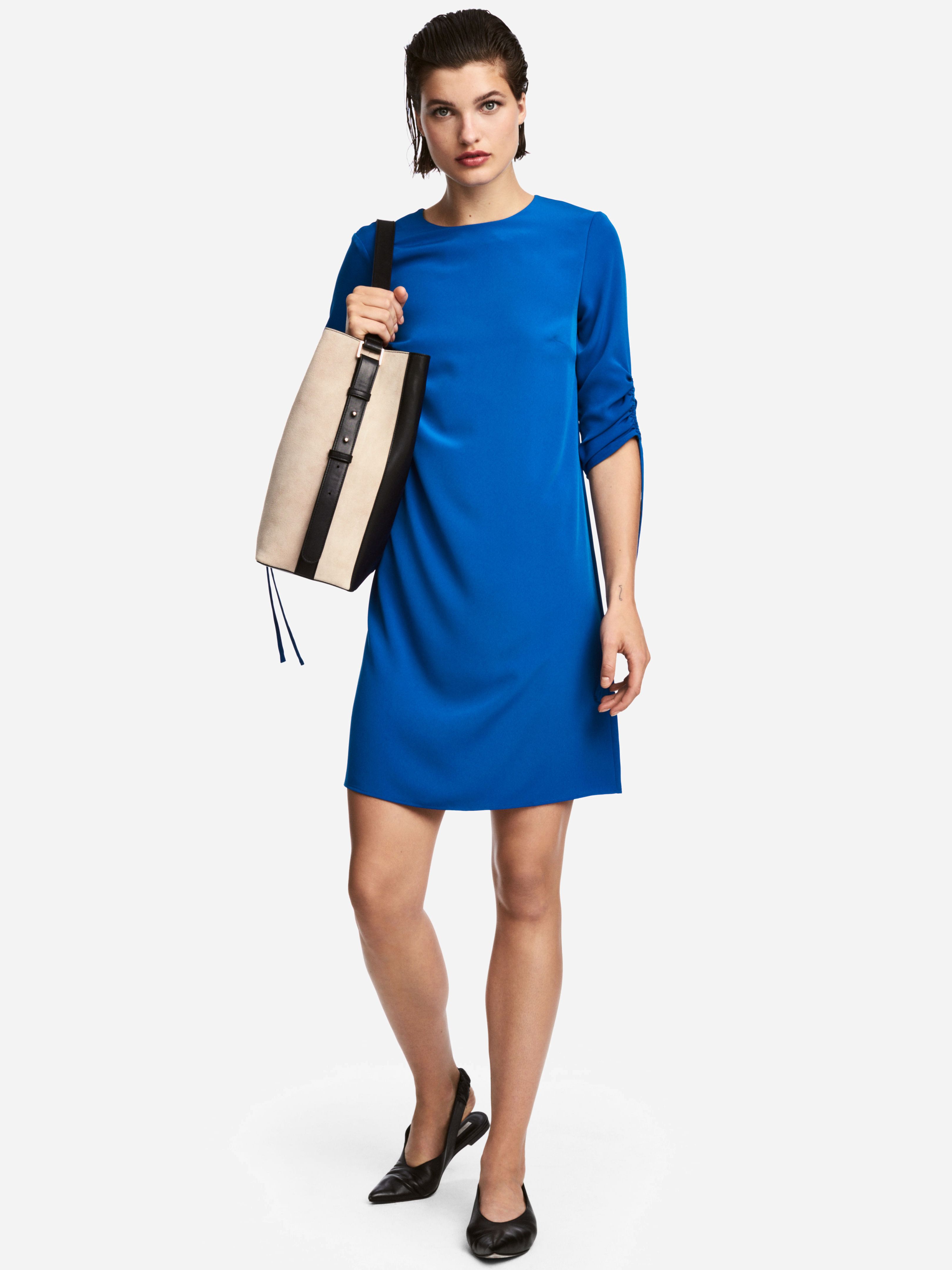 

Платье H&M XAZ088771YAED  Синее, Платье H&M XAZ088771YAED 32 Синее