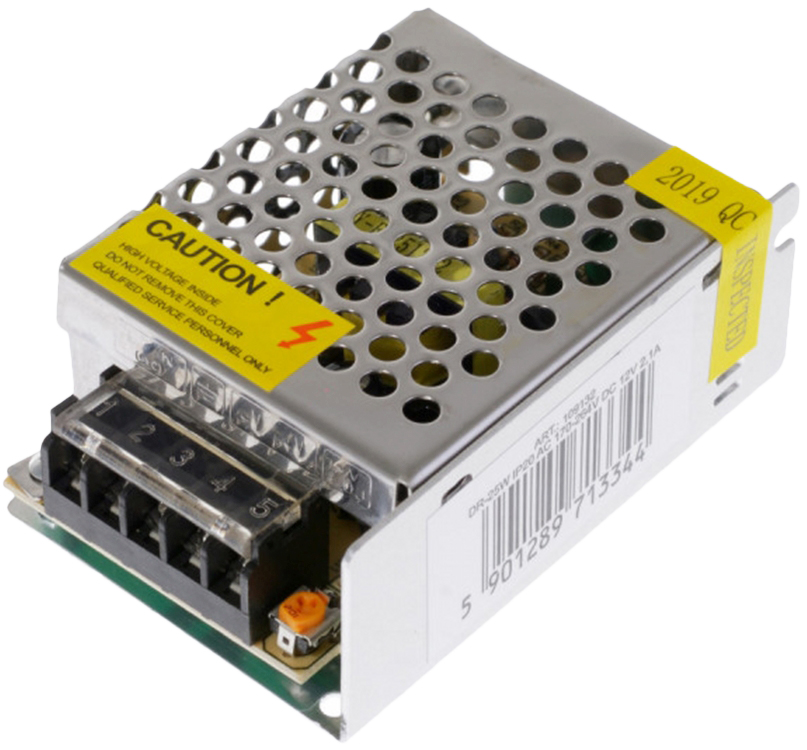 

Блок питания Brille LED DR-25W DC 12V 2.1A (109132)