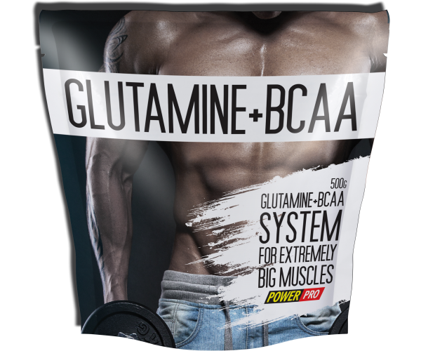 

Аминокислота Power Pro Glutamine + BCAA, 500 грамм (624555)