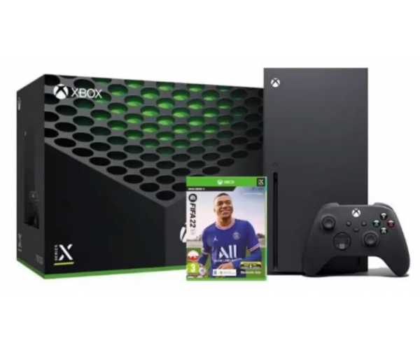 

Стационарная игровая приставка Microsoft Xbox Series X 1TB + FIFA 22