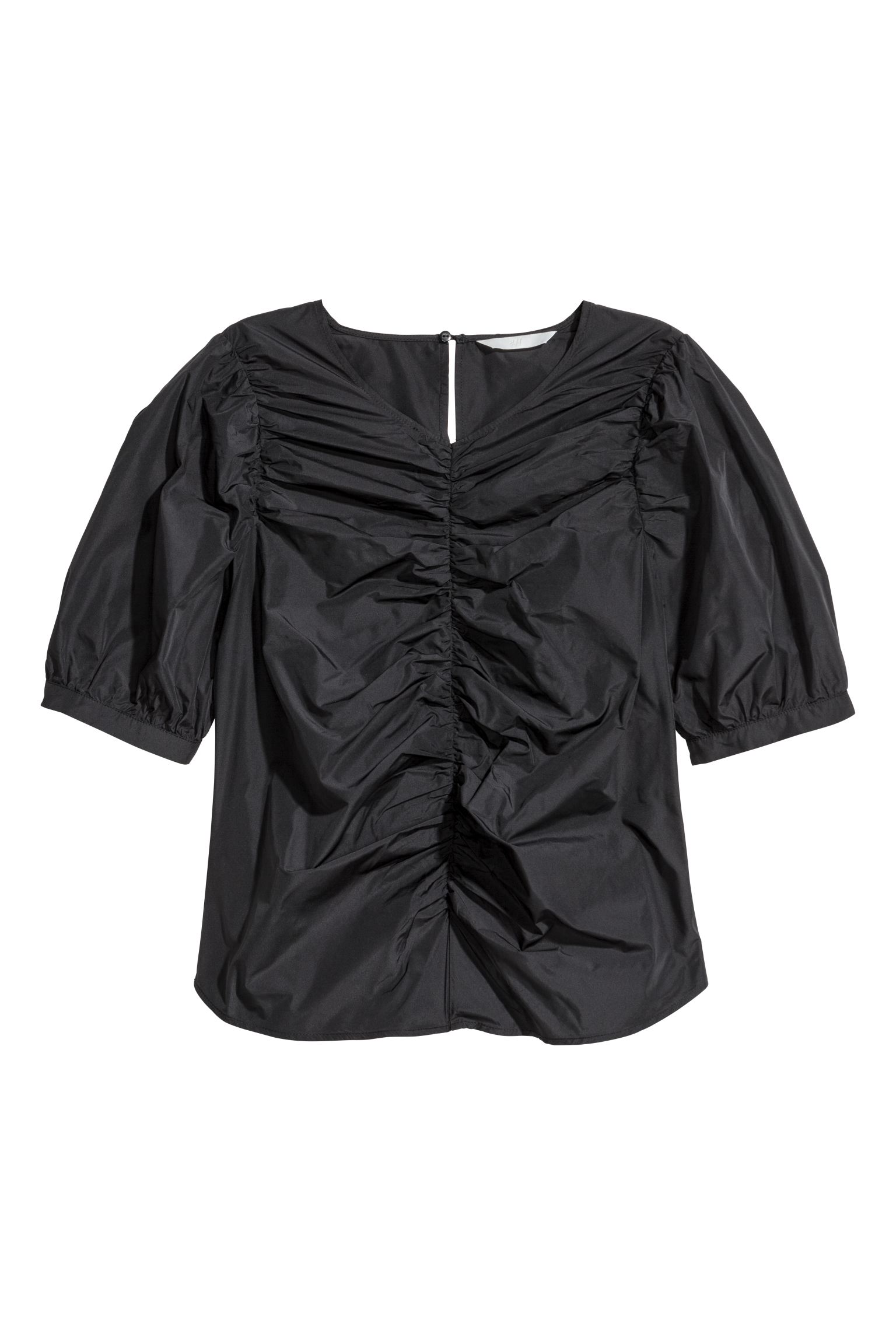 

Блуза H&M  черный 12125999036, Блуза H&M 34 черный 12125999036
