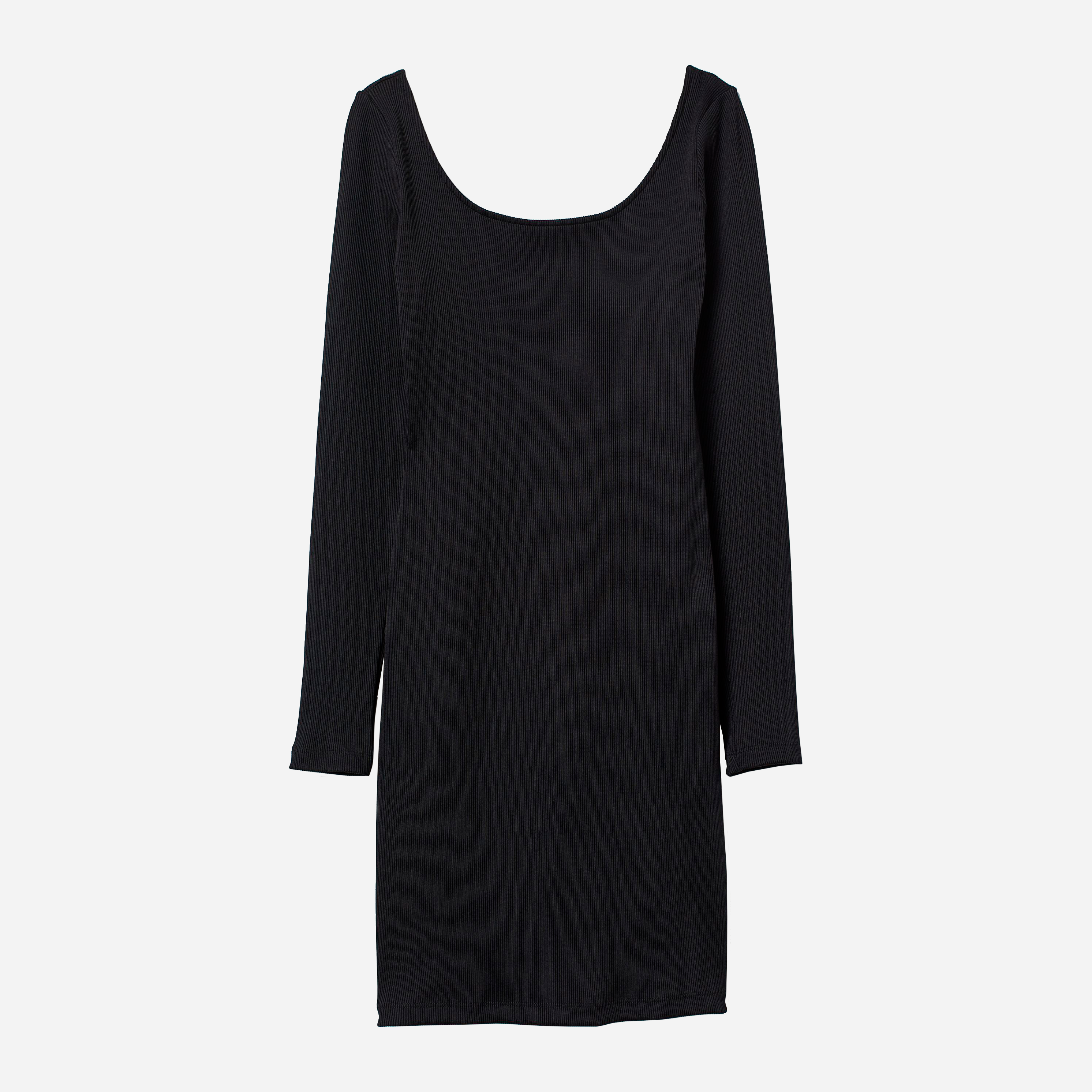 

Платье H&M 0757340-9  Черное (СА2000001413197, Платье H&M 0757340-9 L Черное (СА2000001413197)
