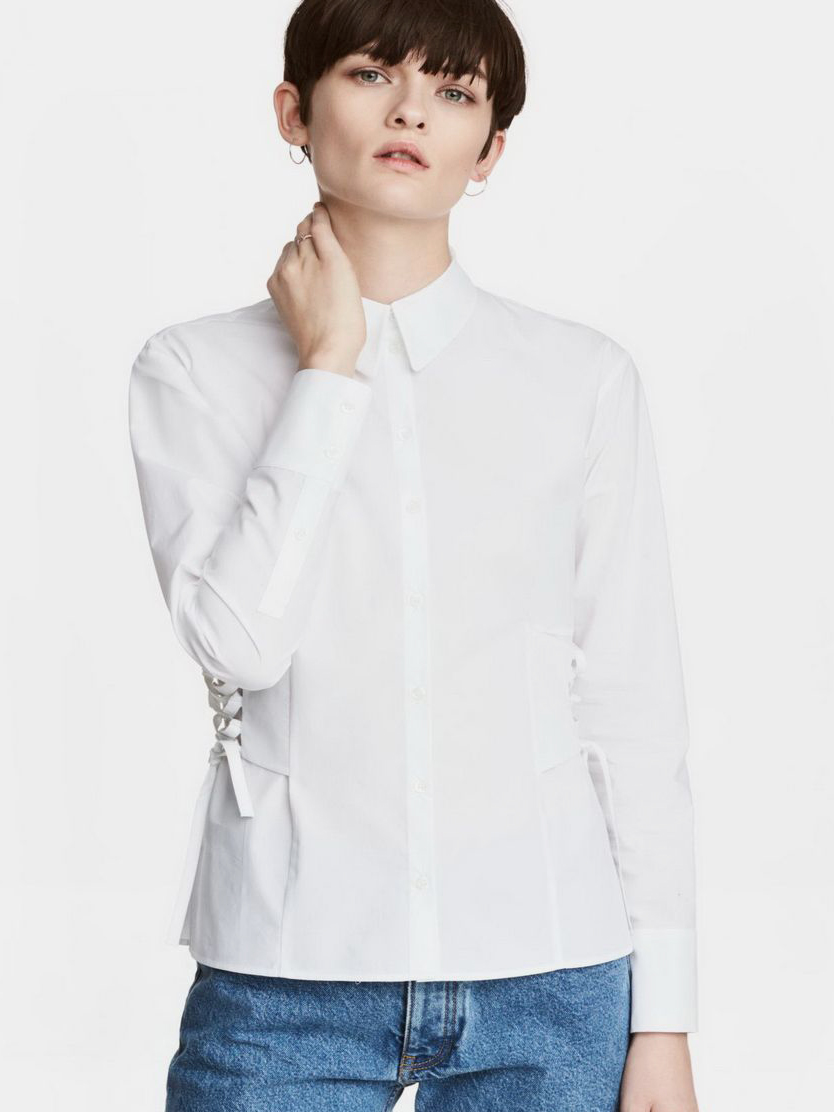 

Рубашка H&M 0482832-5  Белая (СА2000001910054, Рубашка H&M 0482832-5 32 Белая (СА2000001910054)