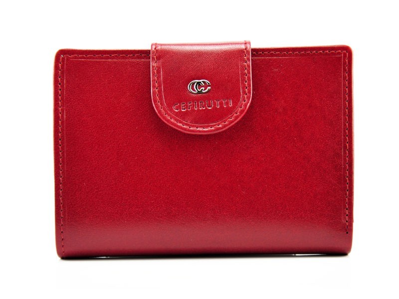 

Кошелек женский Cefirutti 70161 красный 9.5x12.5 см