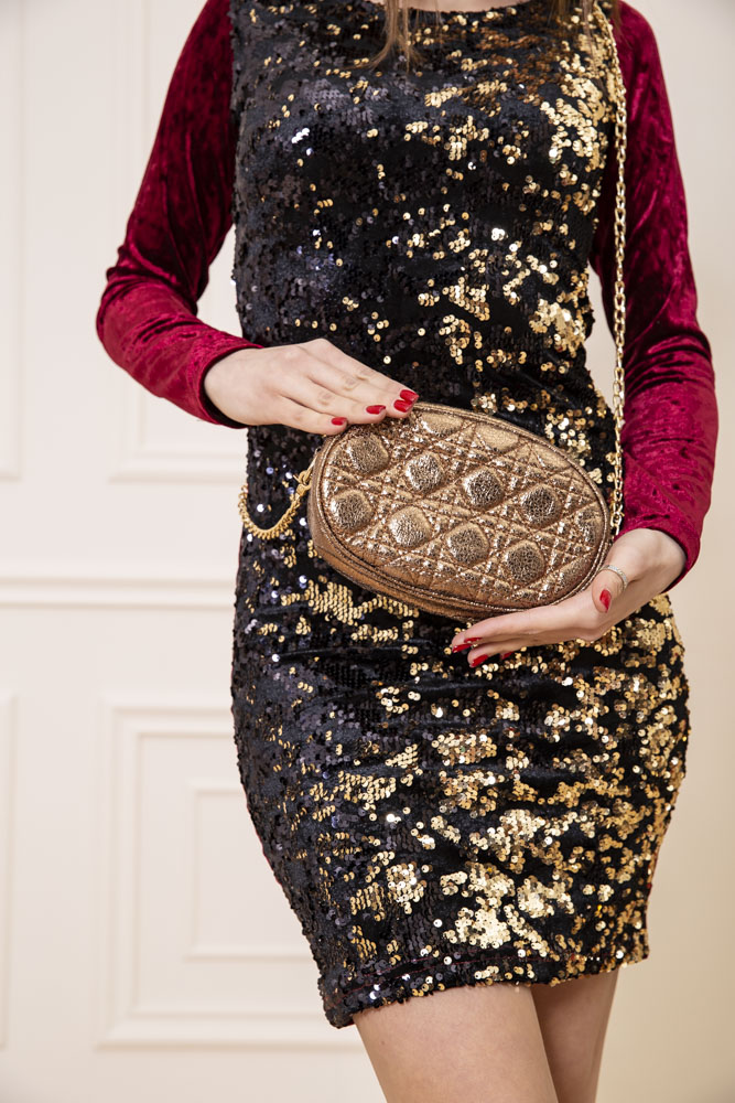 

Женская сумкаклатч золотистого цвета размер  FG_03807, Женская сумкаклатч золотистого цвета размер one size FG_03807