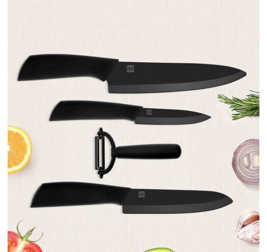 

Набор керамических ножей Hot weather nano ceramic knife (4 шт)