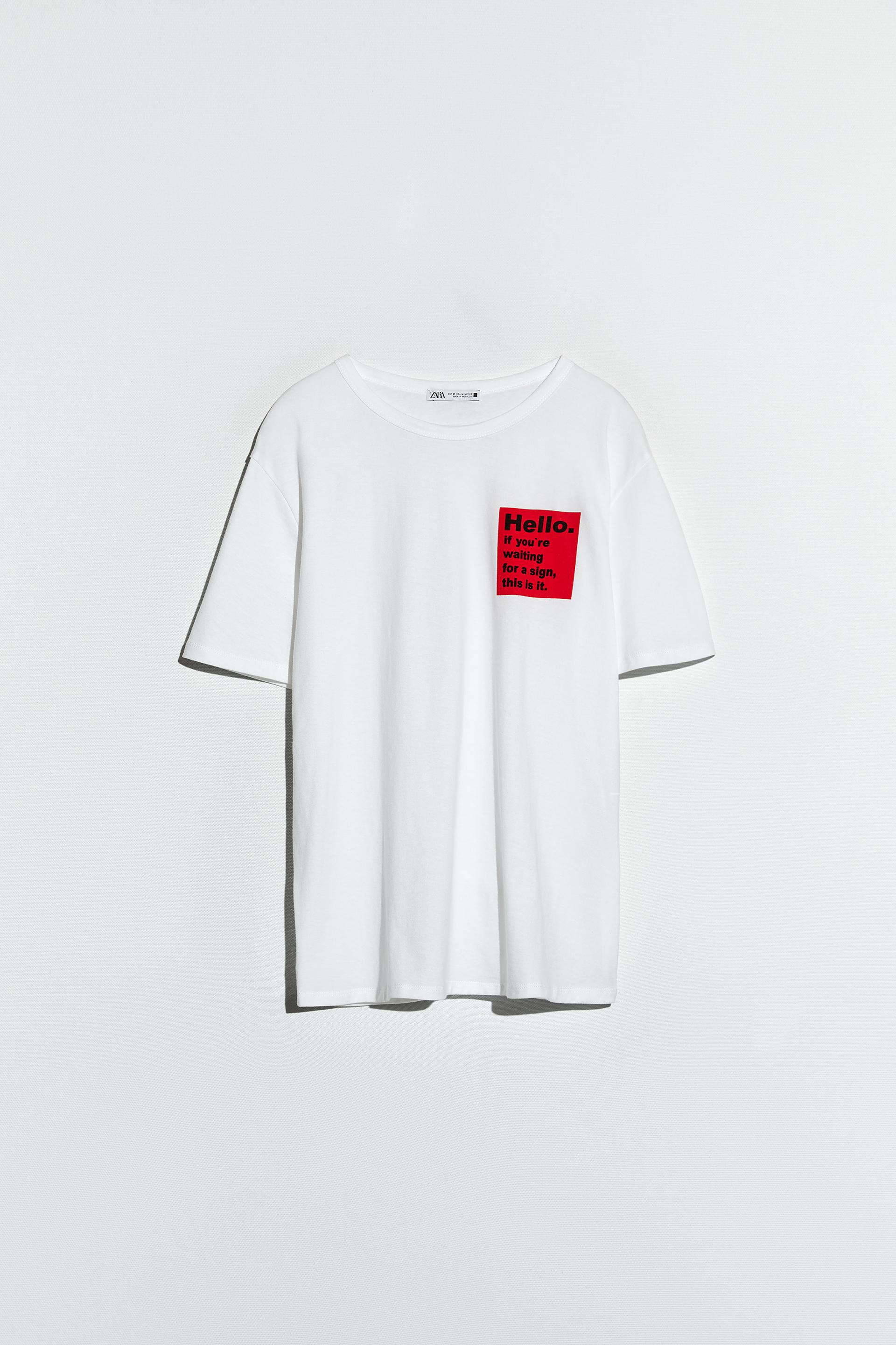 

Футболка Zara  белый 0264180021, Футболка Zara L белый 0264180021