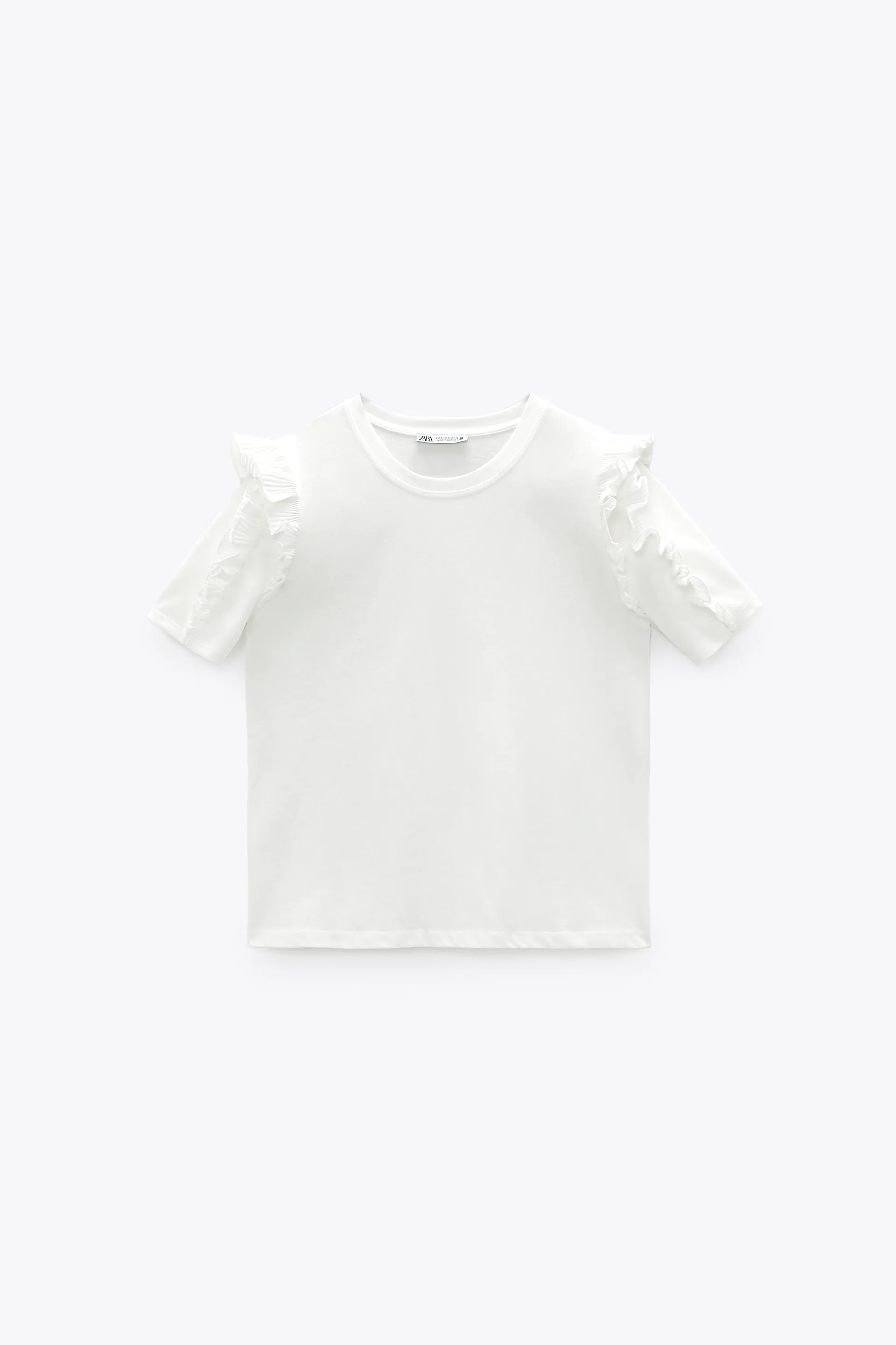 

Футболка Zara  белый 0085167250, Футболка Zara S белый 0085167250