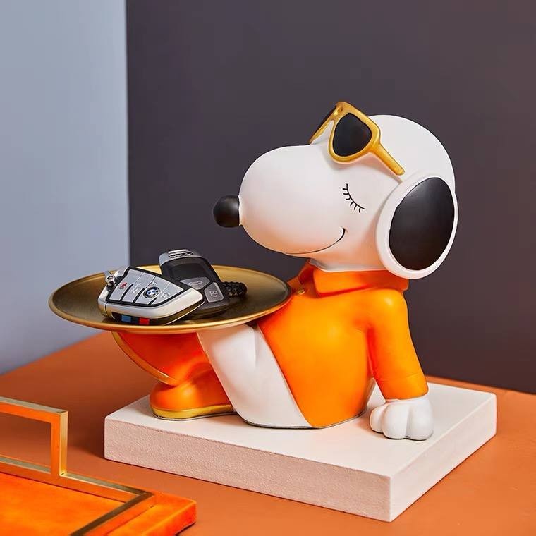 

Статуэтка с подносом «Snoopy» оранжевый