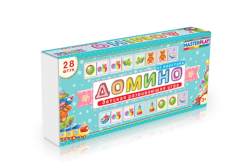 

Детская настольная игра домино "Предметы" 1-091 от 3-х лет