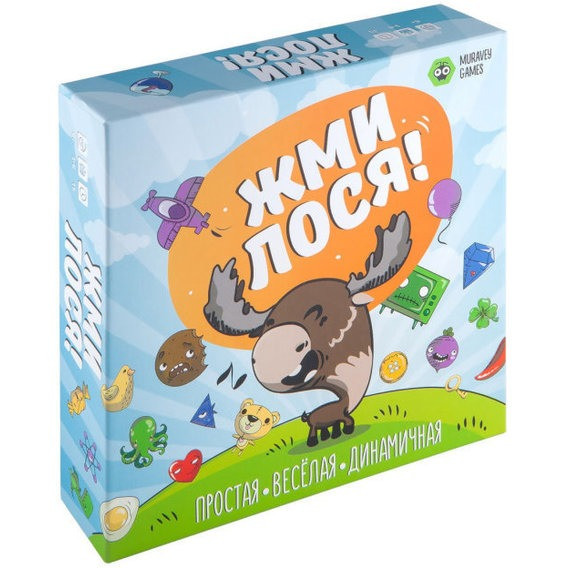 

Настольная игра "Жми Лося!" Muravey Games 0037FGS