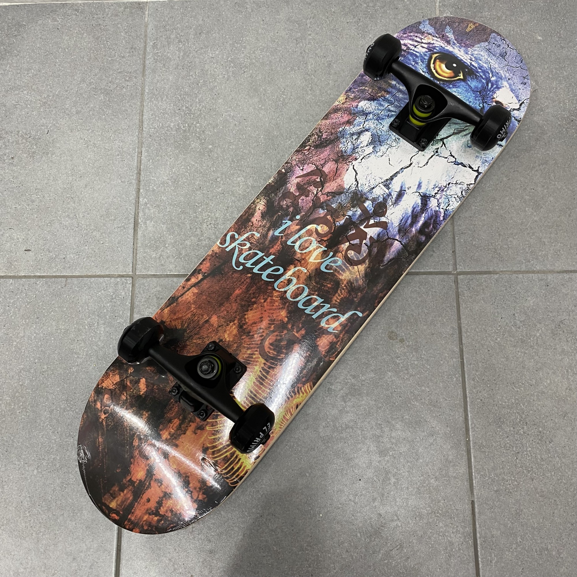 

Скейт скейтборд Maraton Skate El Primo 2022, Skateboard I Love Skateboard