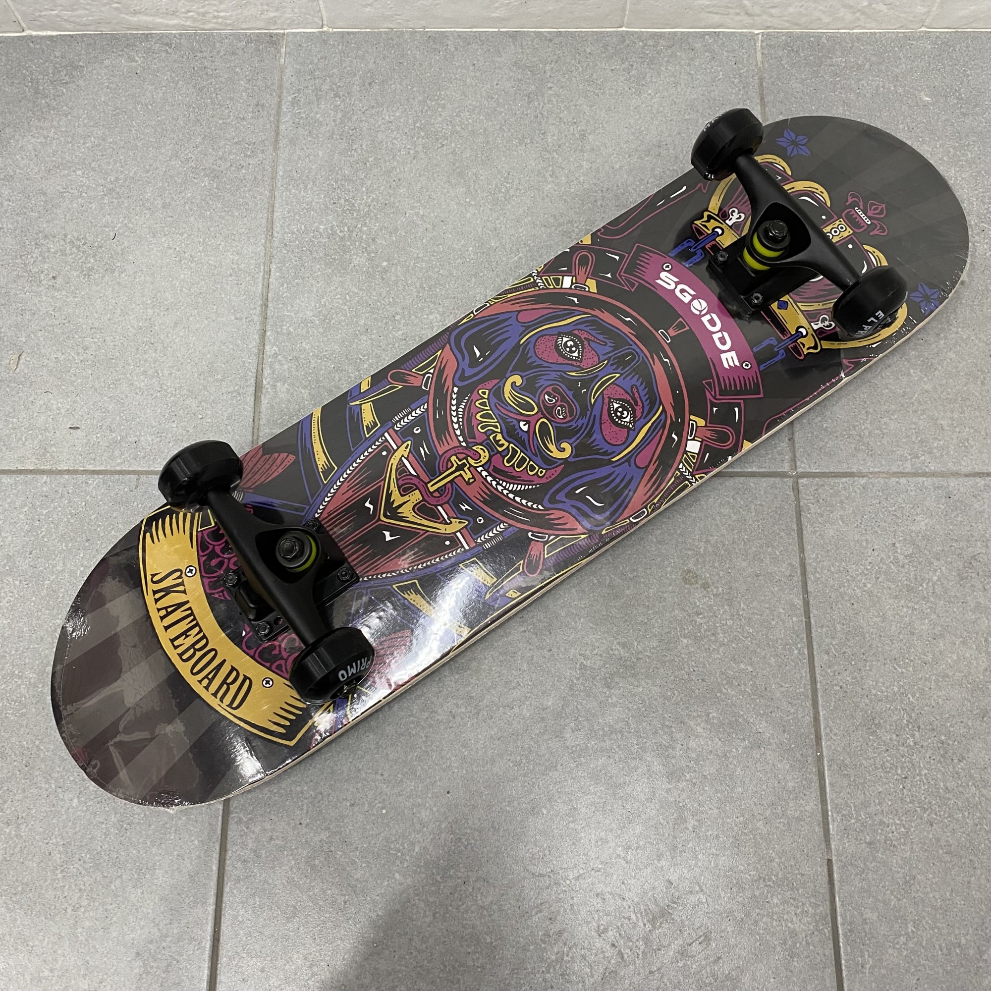 

Скейт скейтборд Maraton Skate El Primo 2022, Skateboard SGODDE