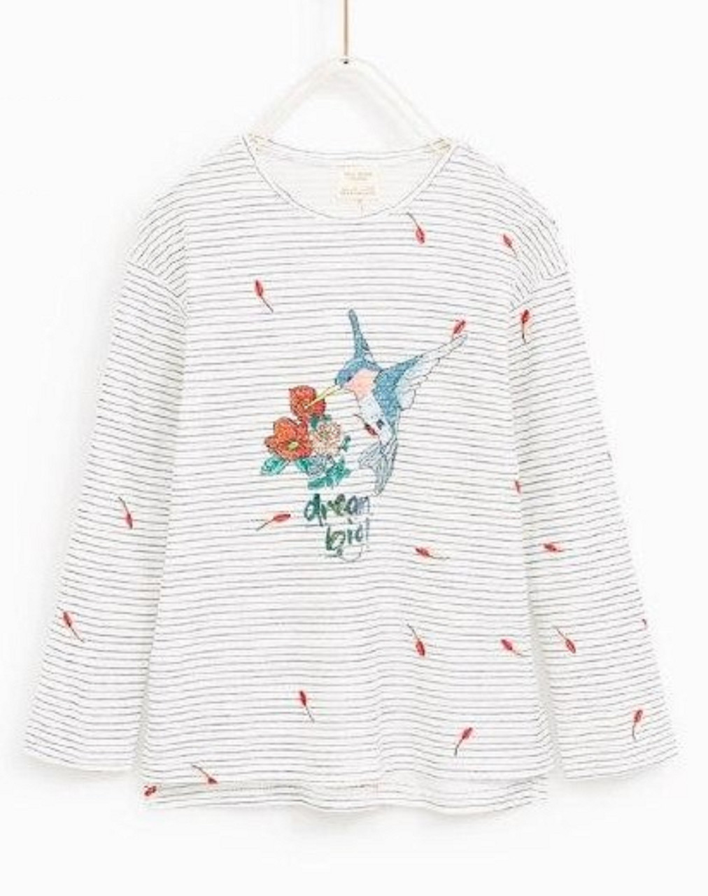 

Футболка Zara Girls размер 164, 13-14 лет белая 20-00291