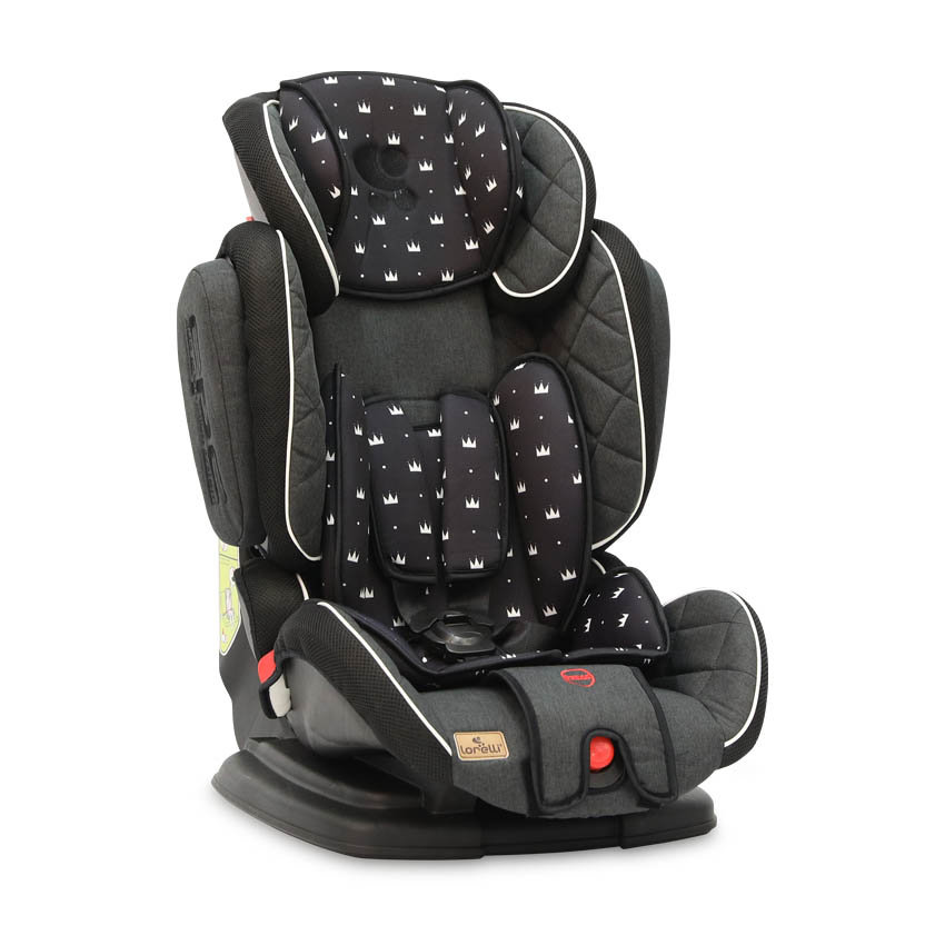 

Автокресло (MAGIC PREMIUM 9-36 KG BLACK CROWNS) (Lorelli)