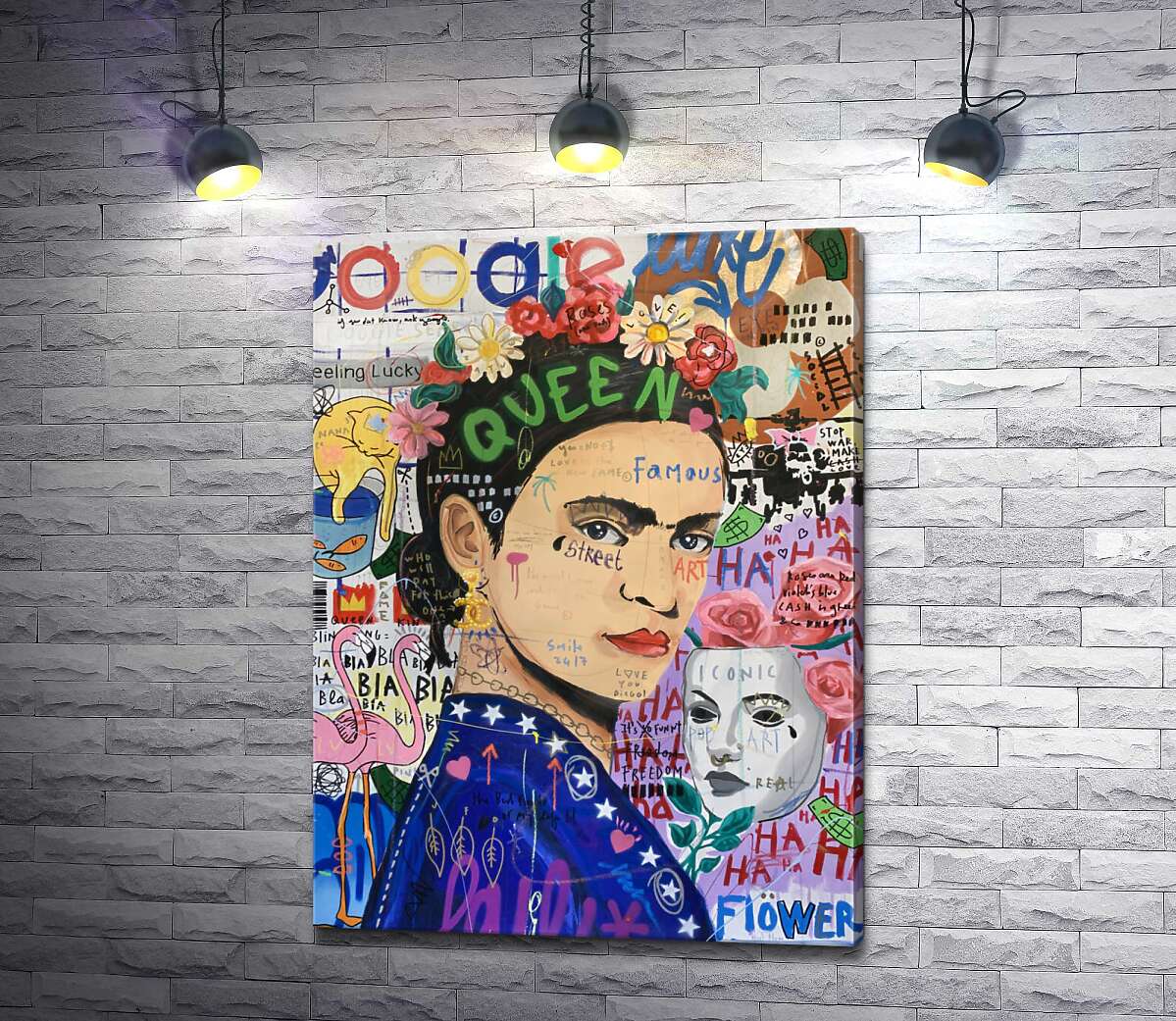 

Картина ArtPoster Маска Фриды (Frida Mask) – Джисбар 100x135 см Модуль №1