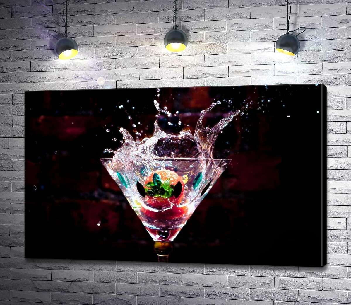 

Картина ArtPoster Фейерверк цитрусовых в бокале коктейля 130x81 см Модуль №1