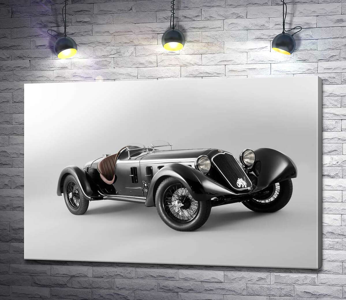 

Картина ArtPoster Ретро-автомобиль Alfa Romeo 6C 130x87 см Модуль №1