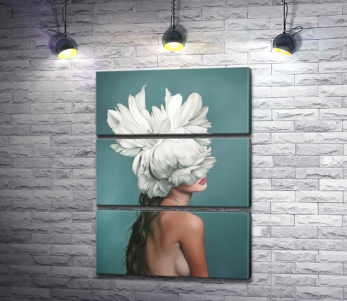 

Модульная картина ArtPoster Девушка с цветочной головой – Эми Джадд (Amy Judd) 50x69 см Модуль №13