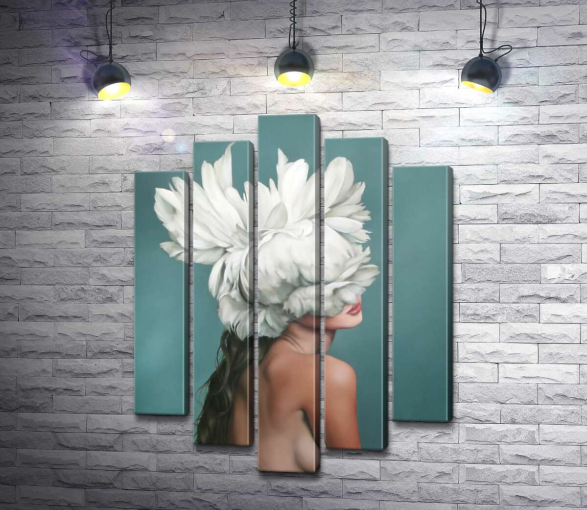 

Модульная картина ArtPoster Девушка с цветочной головой – Эми Джадд (Amy Judd) 130x175 см Модуль №26