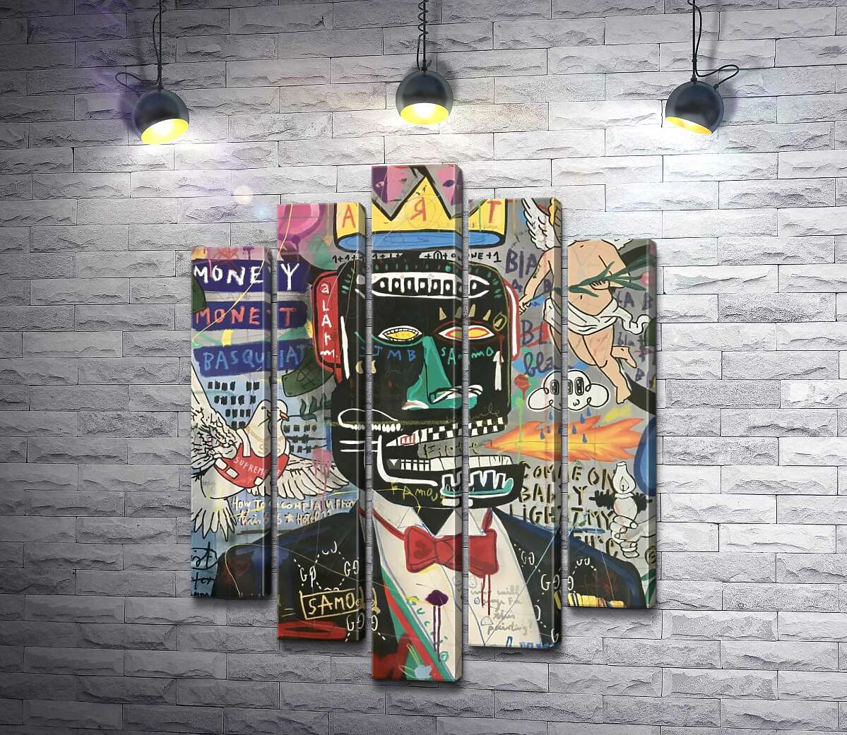 

Модульная картина ArtPoster Камень дышит пламенем (Stone breath the flame) – Джисбар 100x134 см Модуль №26