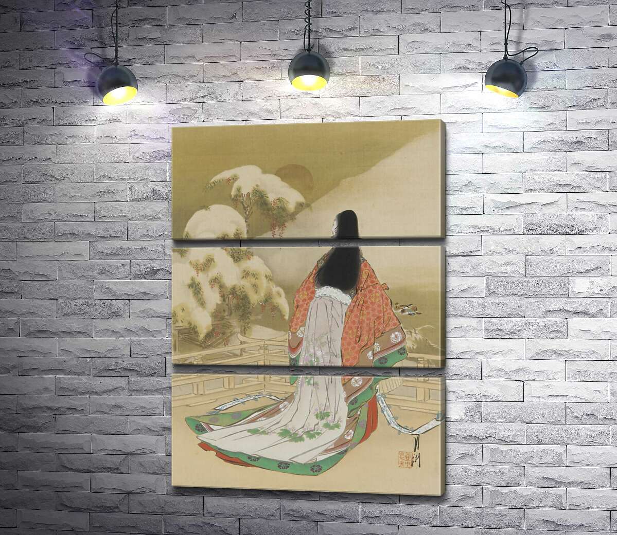 

Модульная картина ArtPoster Женские активности (Women's Activities) – Огата Гекко (Ogata Gekko) 100x135 см Модуль №13